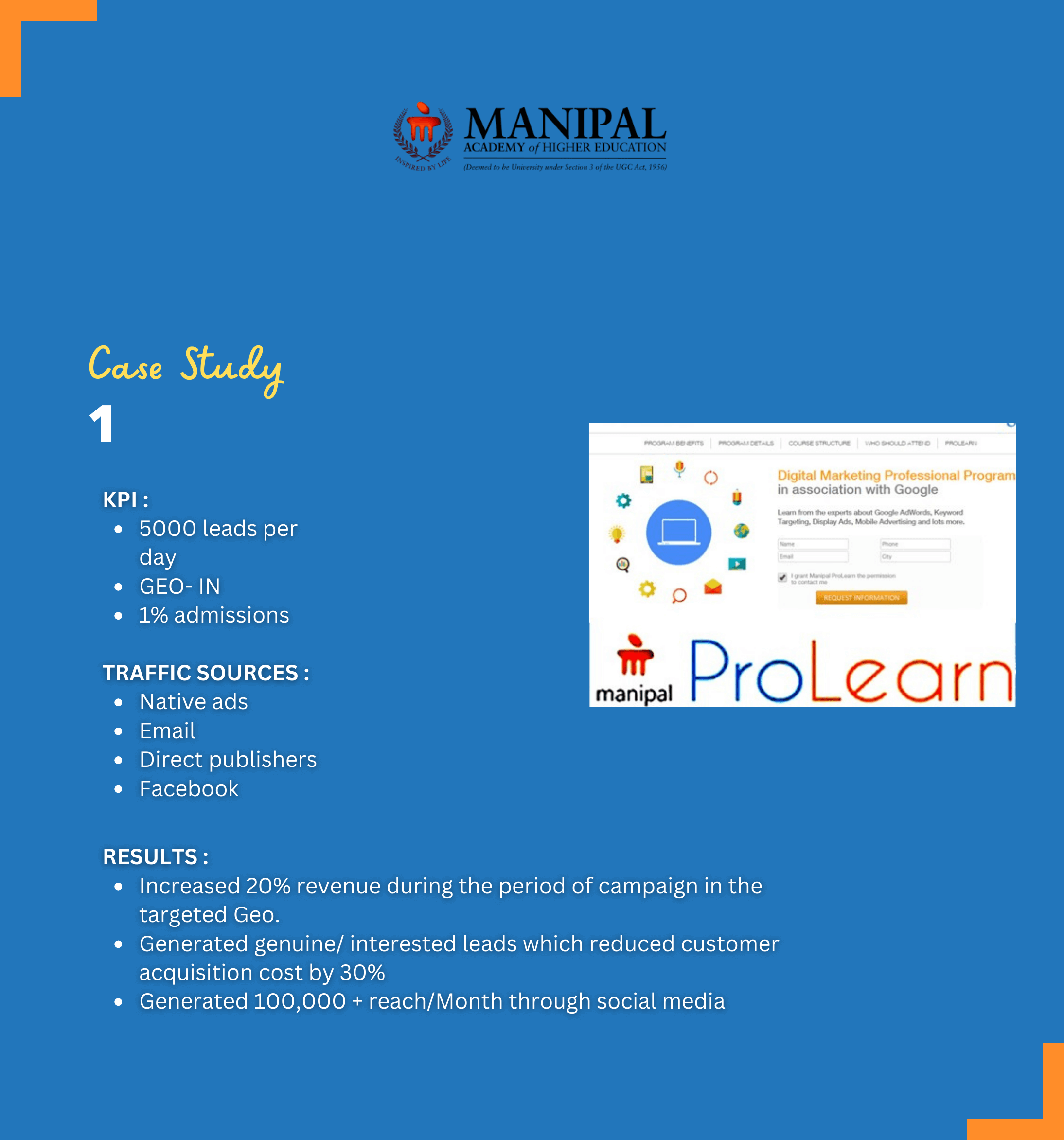 digital marketing case study